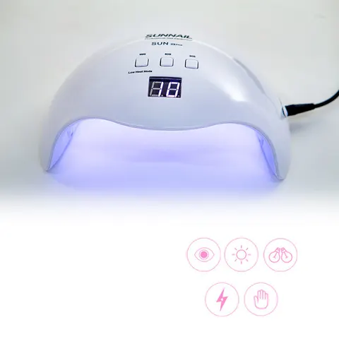 LED UV Nail Lamp with Induction Technology