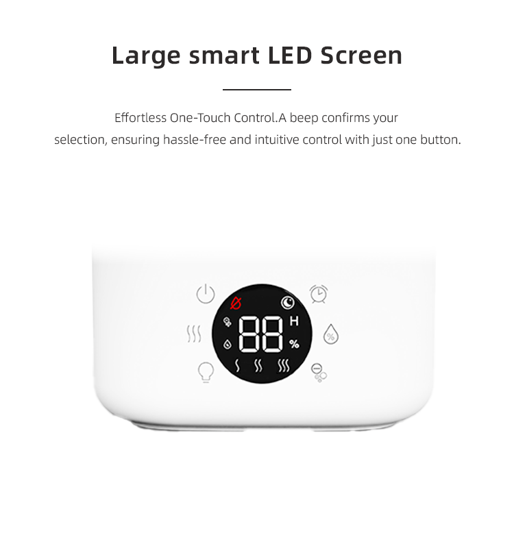 Smart Ultrasonic Humidifier 6 Litre with Remote 2