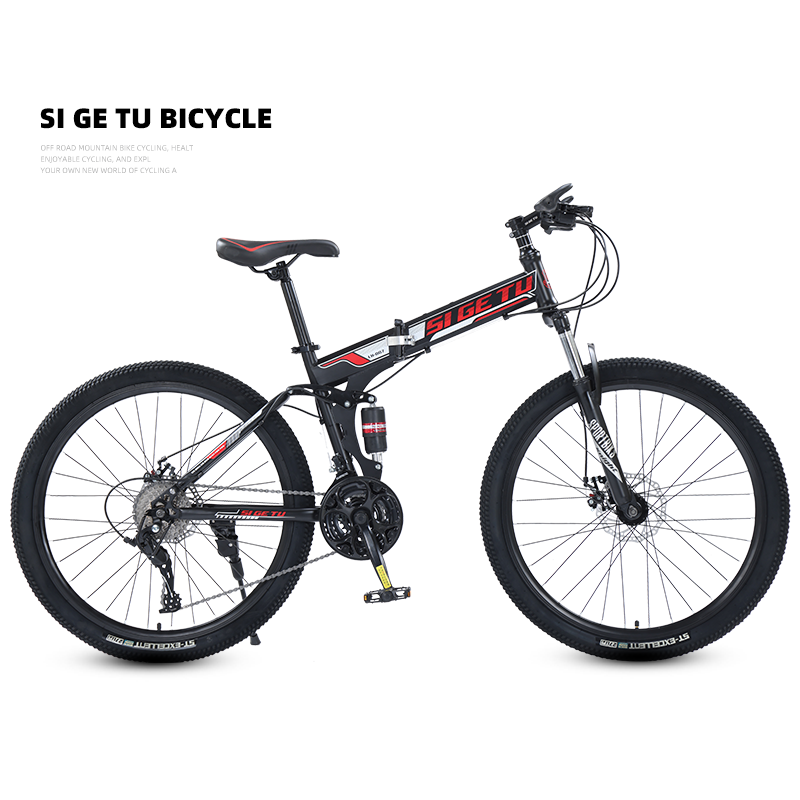 Faltbares Mountainbike Aluminium 21 Gänge 3