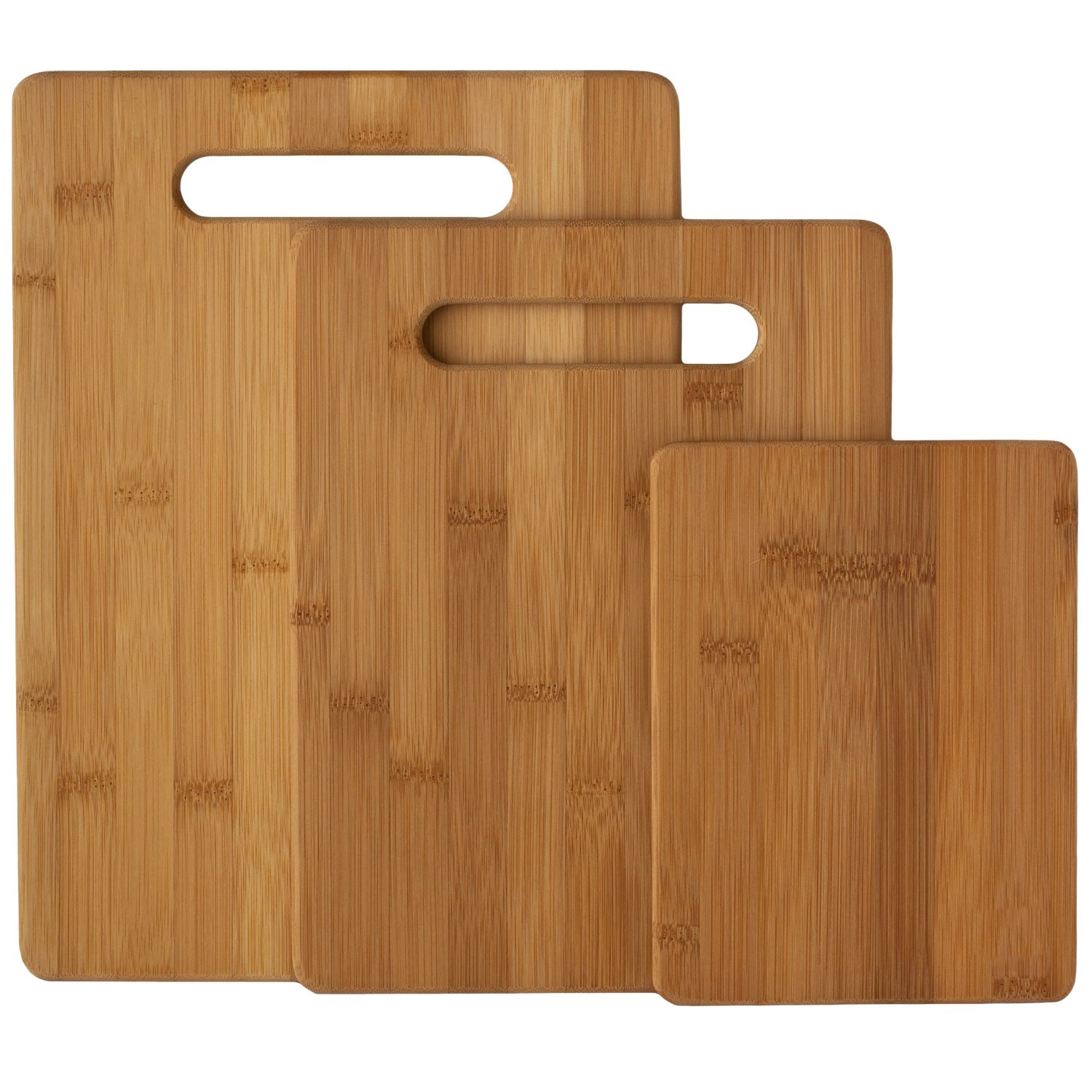 Bamboo Cutting Board Set with Handle