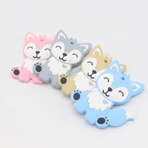 Cartoon Animal Molar Silicone Baby Creative
