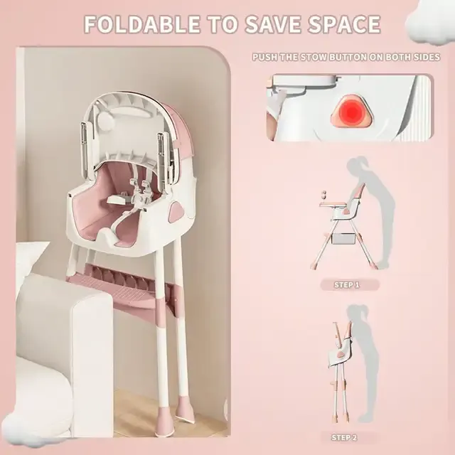 3-in-1 Baby High Chair 4