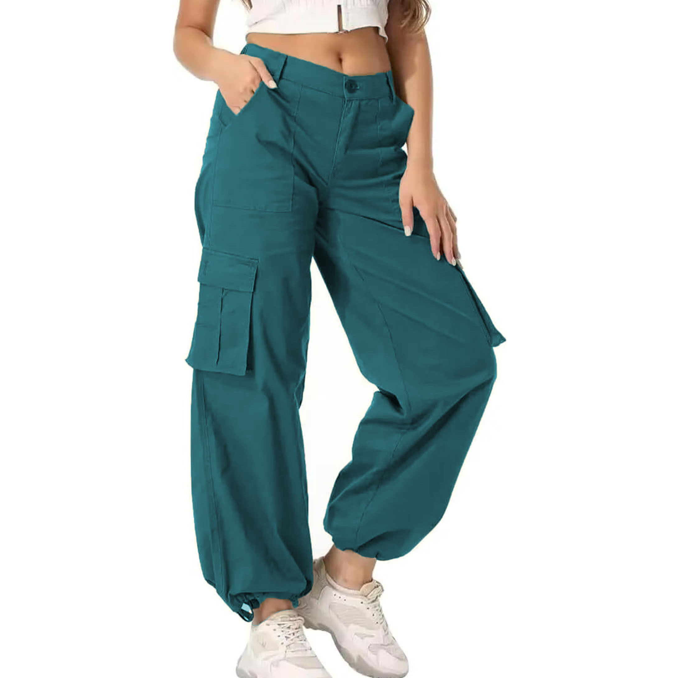 Versatile Soft Fabric Wrinkle Resistant Ankle Length Women
