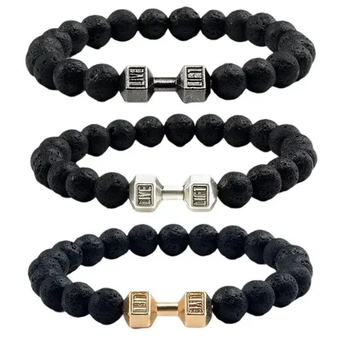 Lava Stone Bracelet