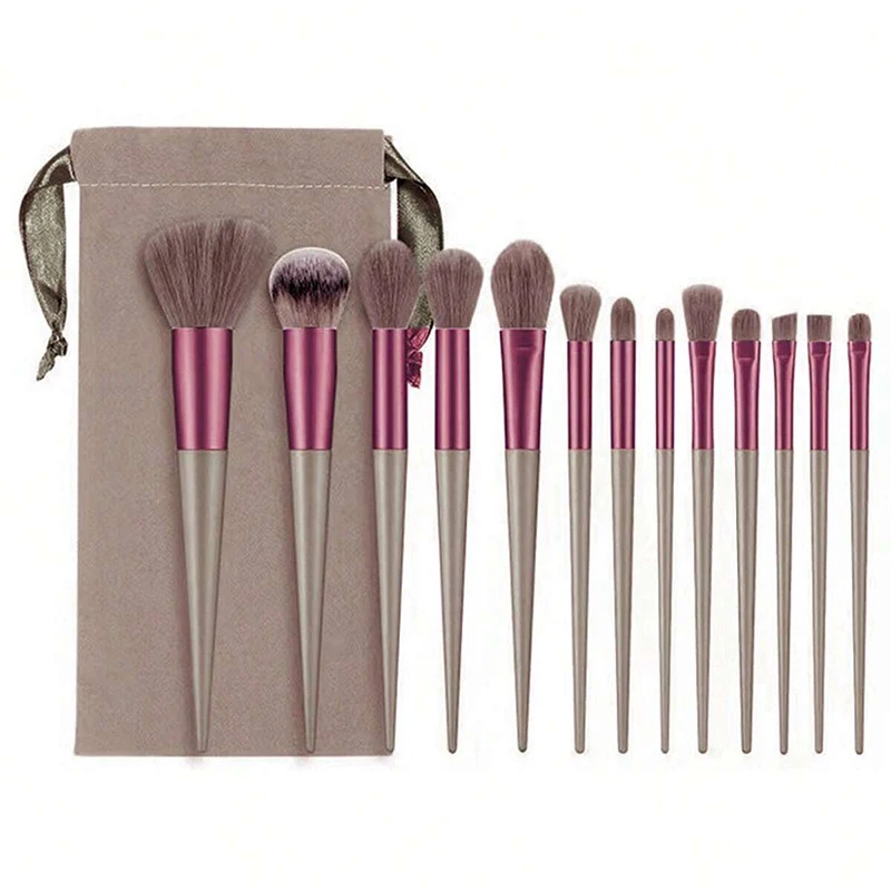 13-teiliges Make-up-Pinsel-Set für Lidschatten Foundation Damen Kosmetikpinsel Rouge