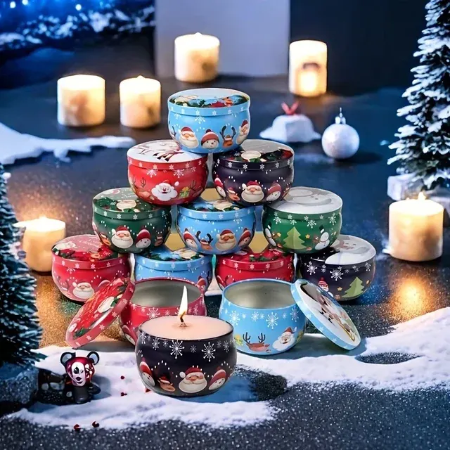 Metal Candle Tins 4