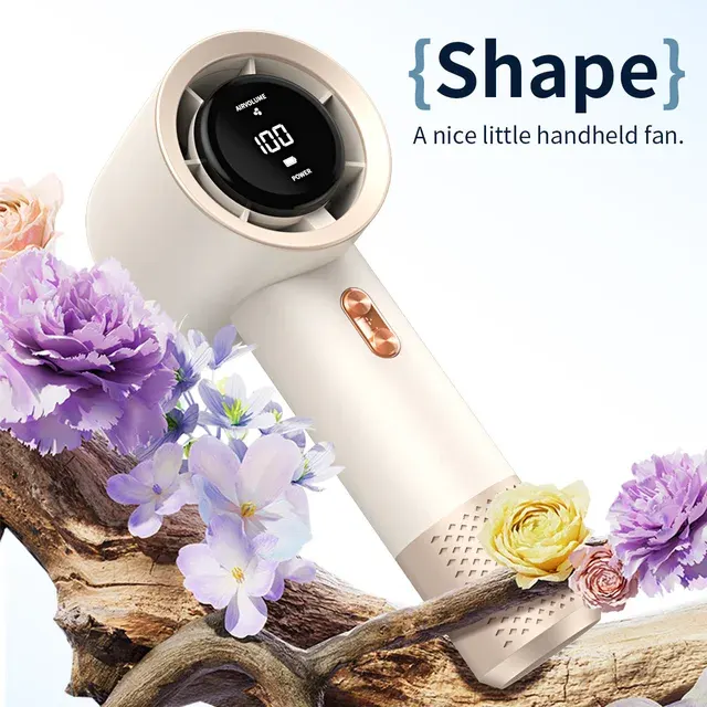 Taschen-Mini-Handventilator mit 199 Stufen 4