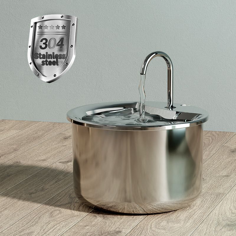 EJL Smart Indoor Pet Drinking Dispenser Stainless Steel 4