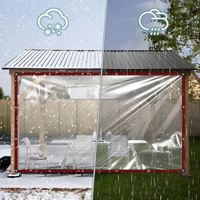 Thick Clear Tarp 3