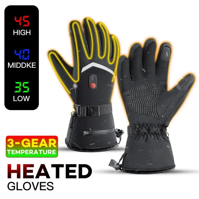 Heated Ski Gloves 2