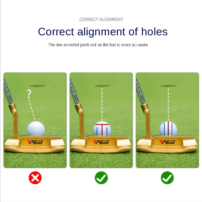 PGM 1 Stück Golfball Line Liner Zeichnung Markierung 3