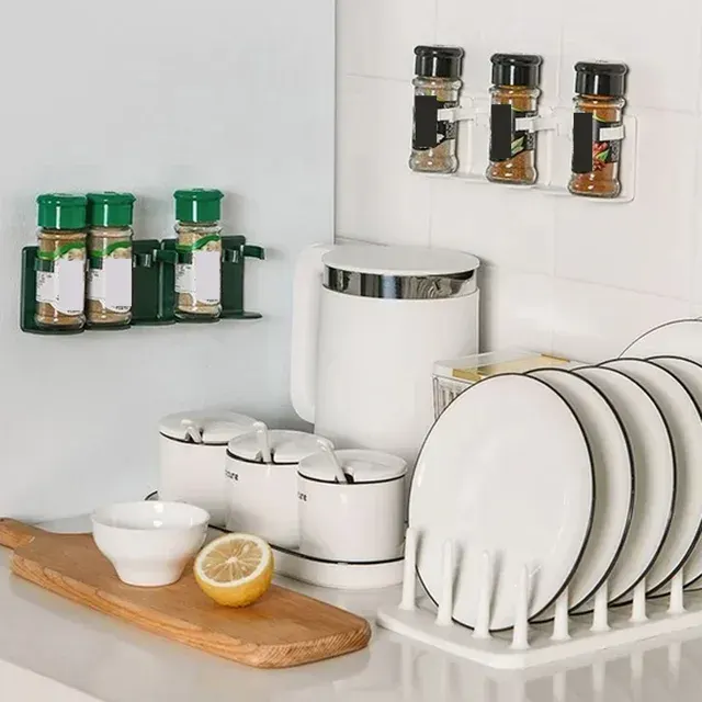 Wall-Mounted Spice Rack 2