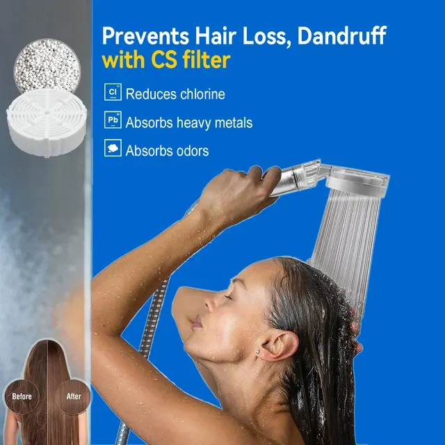 High-Pressure Spa Shower Filter with Vitamin C 4