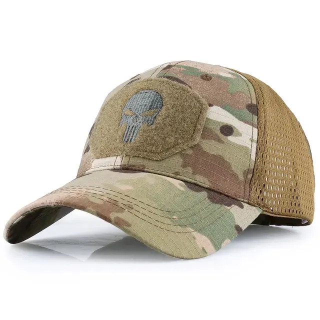 Skull Print Baseball Cap 3