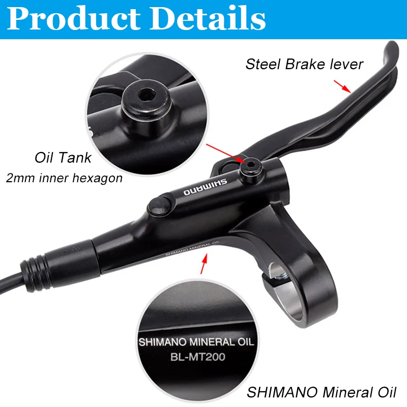 Original Shimano MT200 MT201 M315 MTB Mountainbike Hydraulische