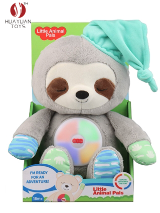 Plush Animal Toy with Sound and Light 2
