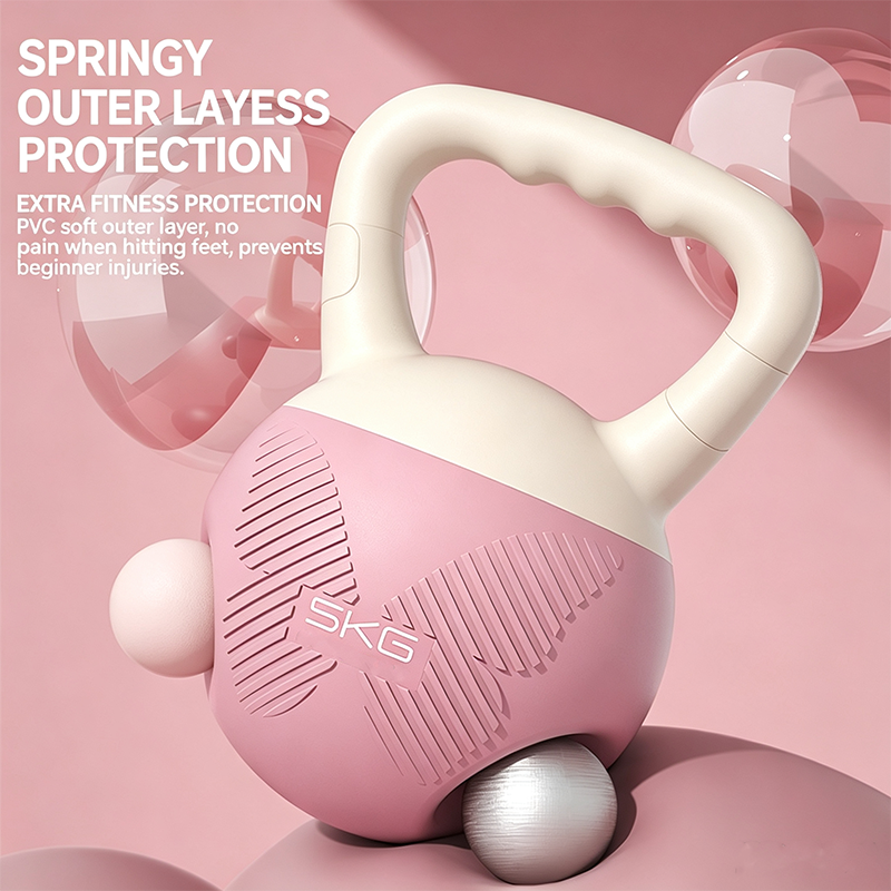 Soft Cast Iron Kettlebell for Women 4