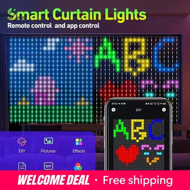 App-Controlled LED String Lights 3