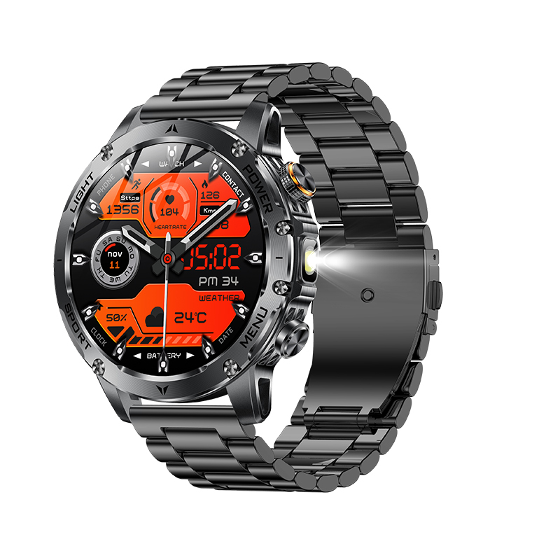 Herren Smartwatch 1,7 Zoll mit Bluetooth 2
