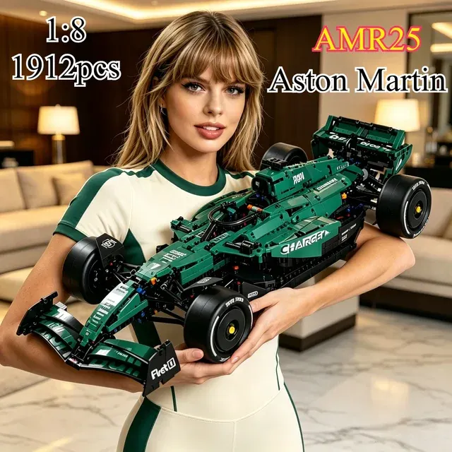 1912-Piece 1:8 Sports Car Building Set 2