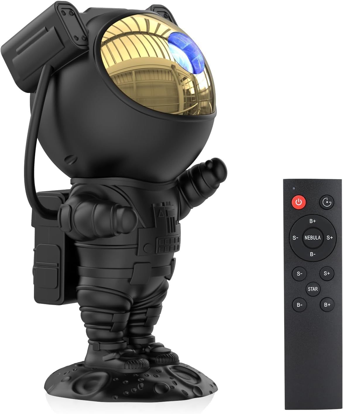 Astronaut Galaxy Projector Star Night Light Featuring Timer
