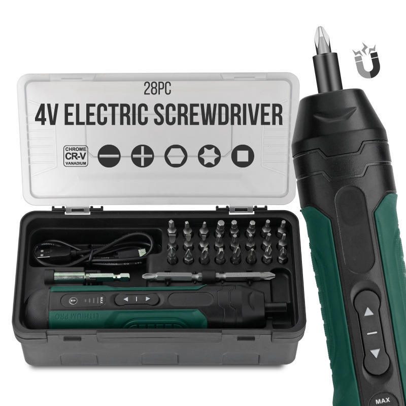 3.6V Electric Screwdriver With 21-Piece Set Multi-Functional Torque