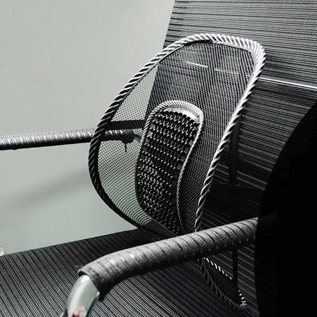 Car Seat Back Cushion Lumbar Support Mesh 3