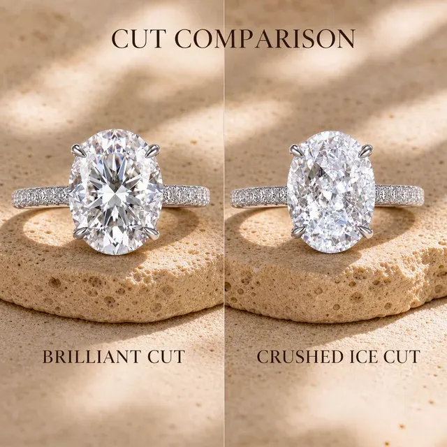 S925 Sterling Silver Oval Zircon Ring 4