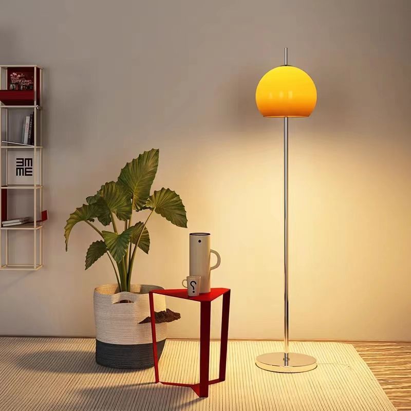 Vintage Glas Pilz Stehlampe Wohnzimmer