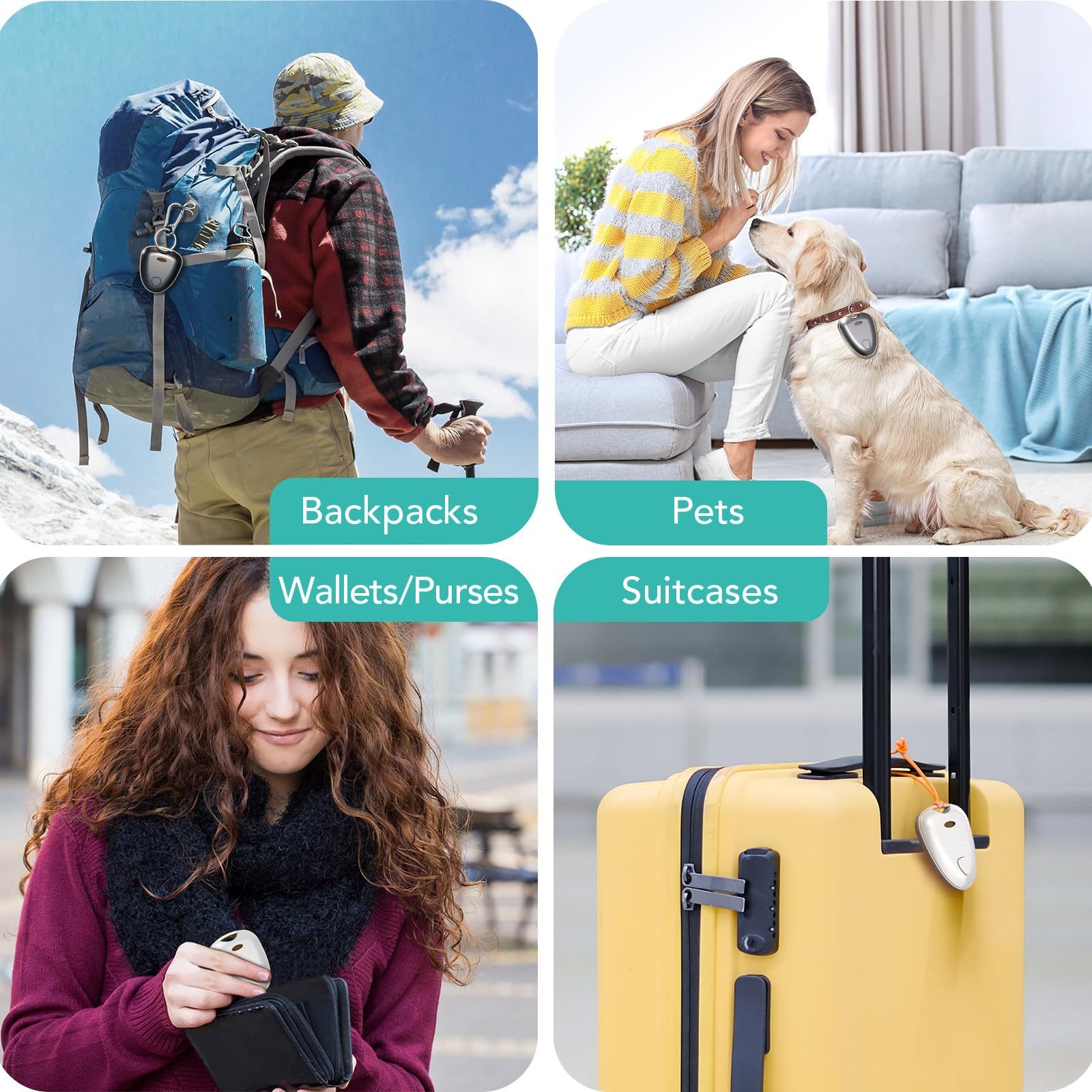 IP65 Bluetooth Key and Luggage Tracker 4