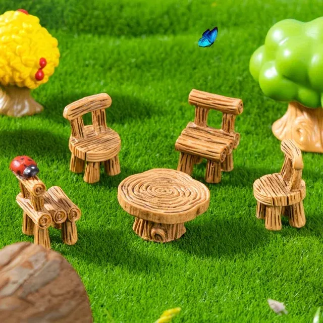 Miniature Chair and Table Set 2