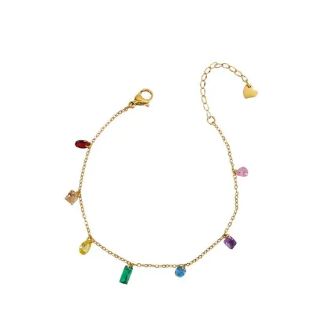 Gold-Plated Women's Pendant Necklace