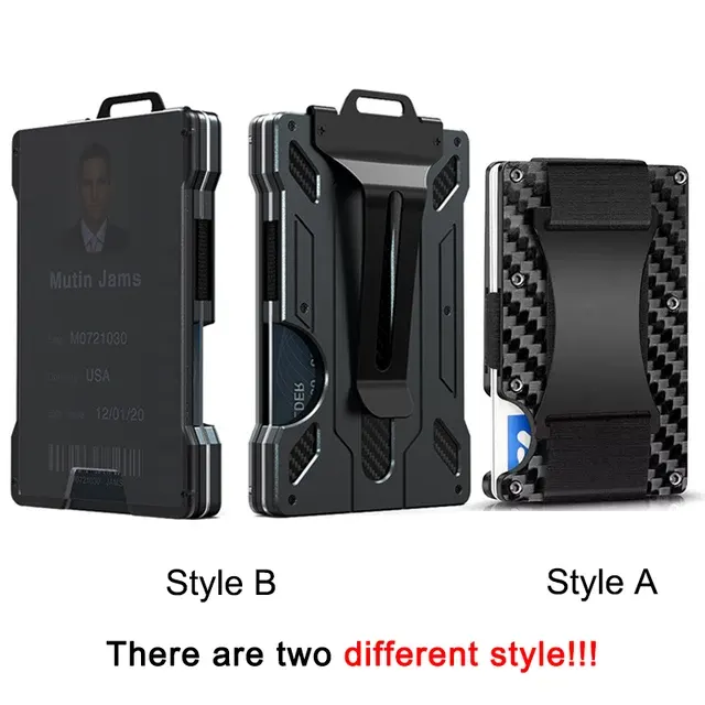 Slim Carbon Fiber Credit Card Holder 4