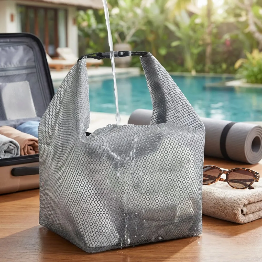 Transparent Waterproof Travel Cosmetic Bag 4