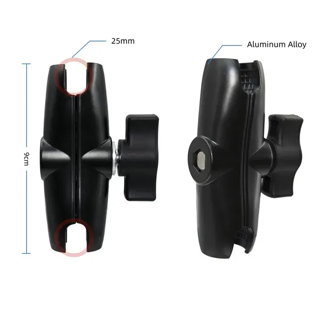 Dual-Arm Aluminum Phone Mount for Bikes 3