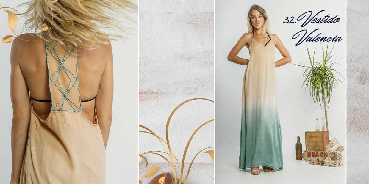 Langes Boho Maxikleid mit Langarm 4