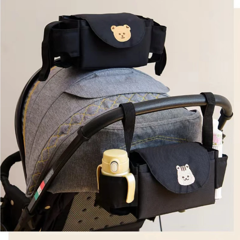 Baby Kinderwagen Tasche Organizer Zubehör Tasse Halter Neugeborenen