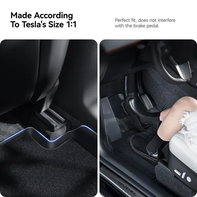 Waterproof TPE Trunk Mat Set, All-Season 2