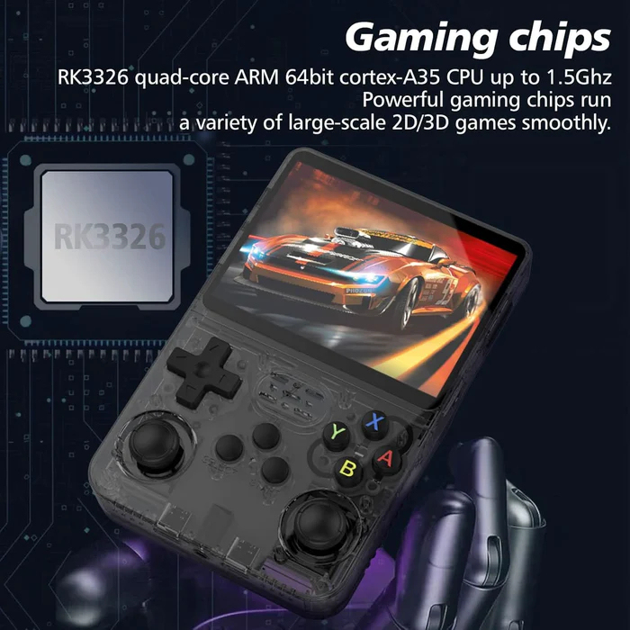 Retro Linux Handheld Game Console with Emulators 3