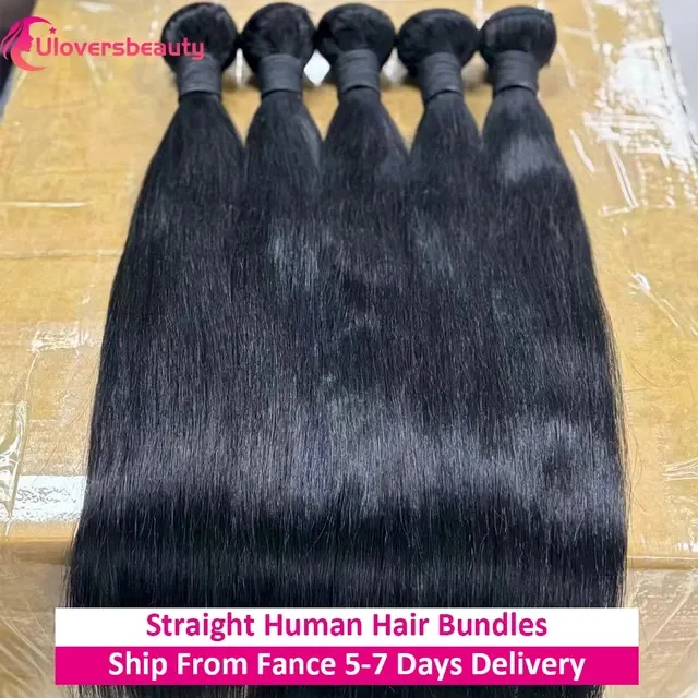 Straight Vietnamese Raw Human Hair Bundles 3