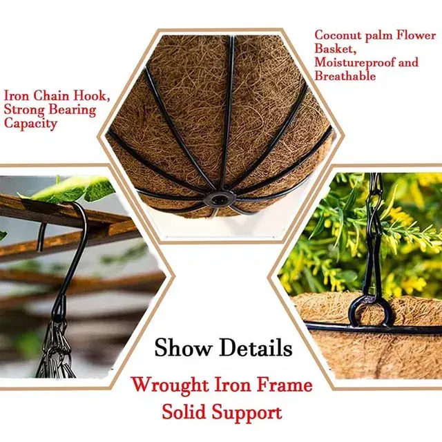 Hanging Basket Liner 4