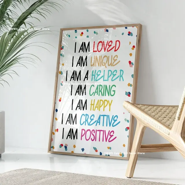 Typography Canvas Poster 4