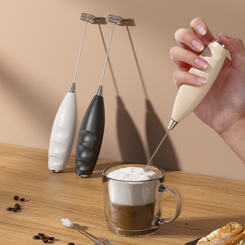 Battery Powered Handheld Milk Frother 3
