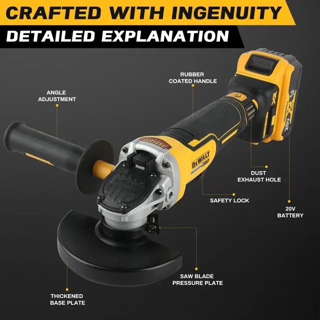 Cordless Angle Grinder 4