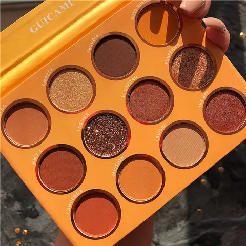 California Love Sunset Plate 12 Color eye Shadow