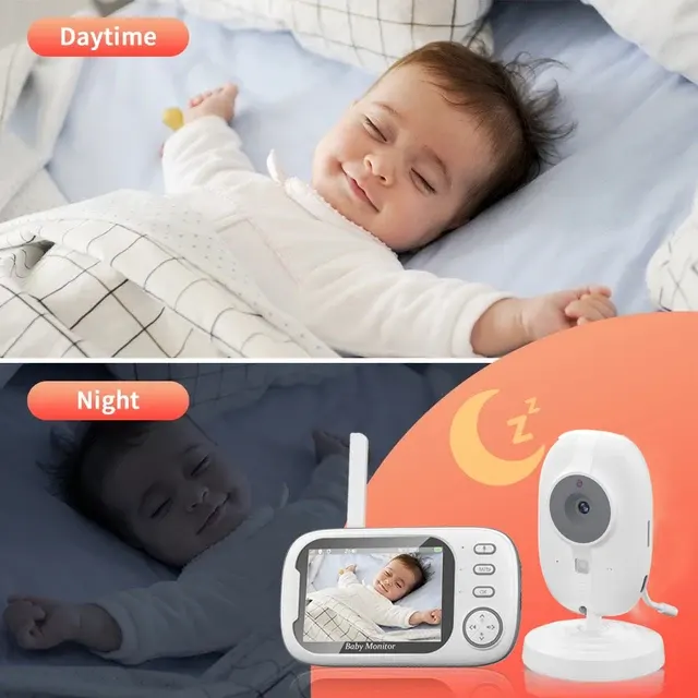 Baby Monitor with Camera, LCD and Two-Way Audio 2