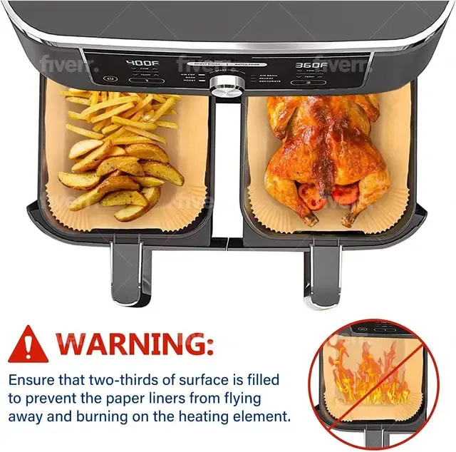 Air Fryer Parchment Liners 4