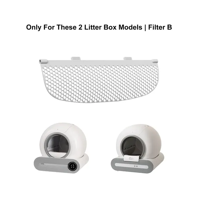 DOEL Smart Katzentoilette Ersatzteile Modell B Filter und 4