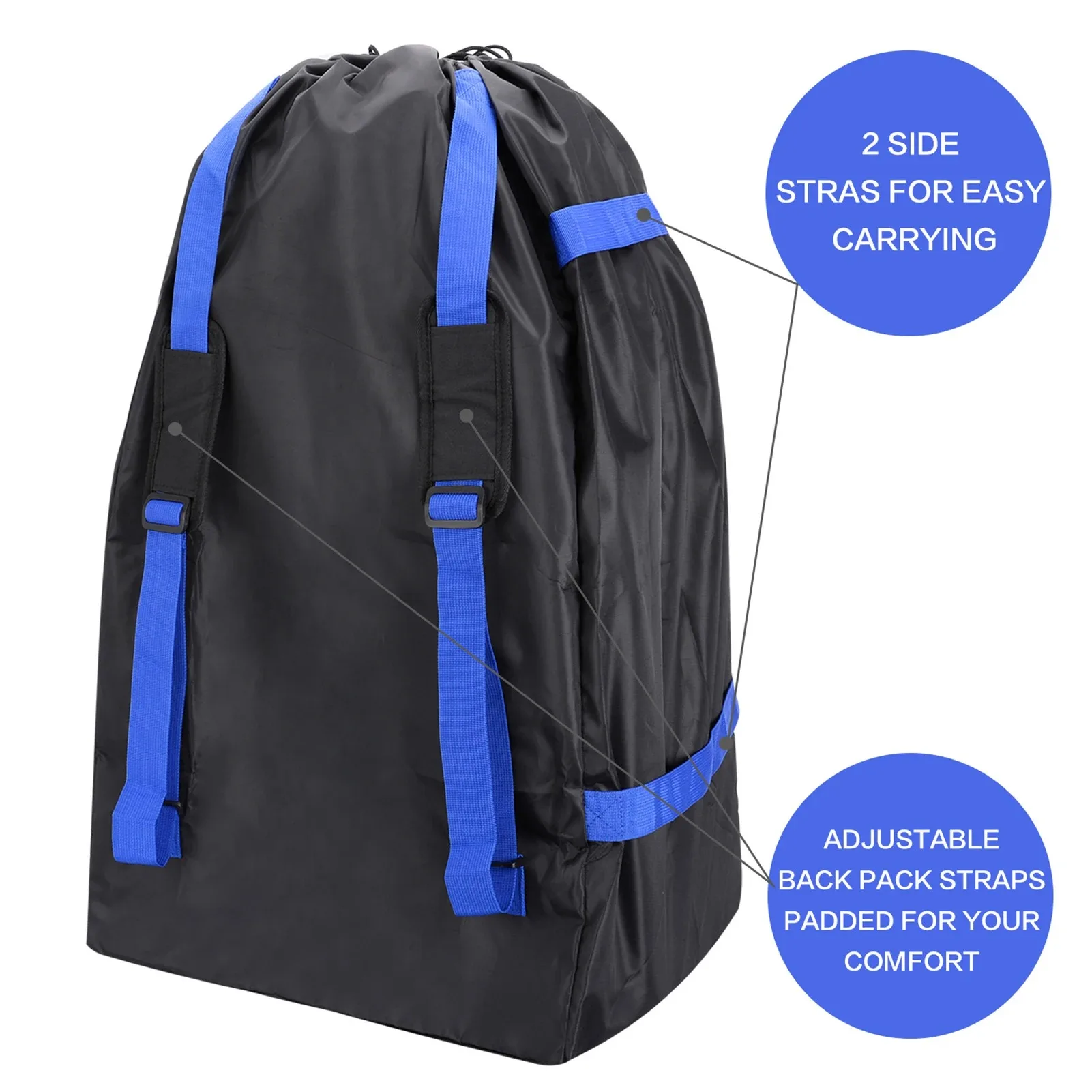 Autositz-Tasche Rucksack Universelle Aufbewahrungstasche für Kleinkinder Autositz Flugzeug 3