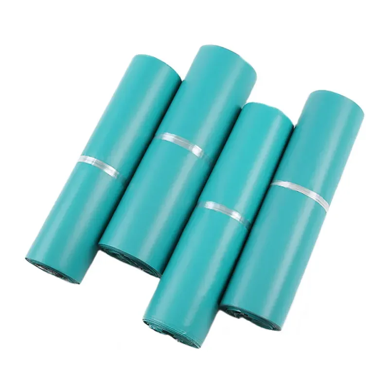 Green Self-Adhesive Plastic Poly Mailers 2